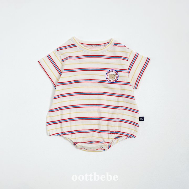 Oott Bebe - Korean Baby Fashion - #onlinebabyshop - Bebe Aloha Bodysuit - 6