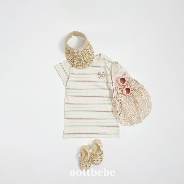 Oott Bebe - Korean Baby Fashion - #onlinebabyshop - Aloha Dress - 5