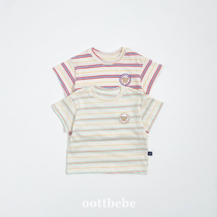 Oott Bebe - Korean Baby Fashion - #onlinebabyboutique - Aloha Top and Bottom Set - 4