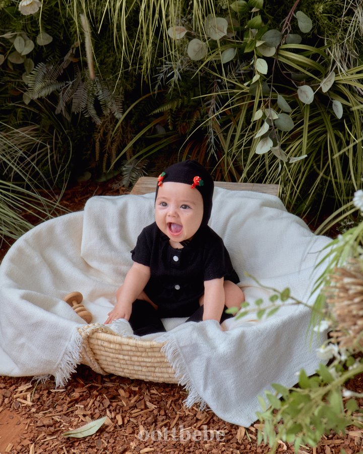 Oott Bebe - Korean Baby Fashion - #onlinebabyshop - Honey Bloomer Set - 6