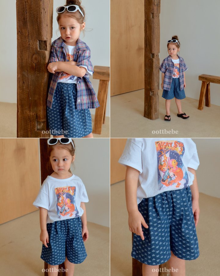 Oott Bebe - Korean Baby Fashion - #onlinebabyshop - Genji Denim Pants - 3
