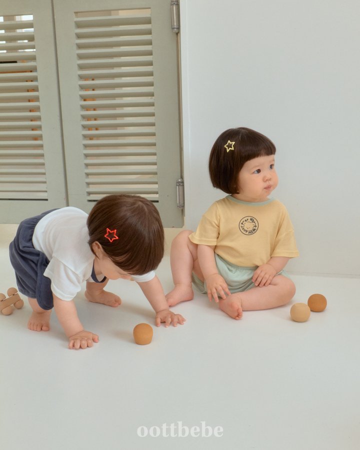 Oott Bebe - Korean Baby Fashion - #onlinebabyshop - Sand Top Bottom Set - 10