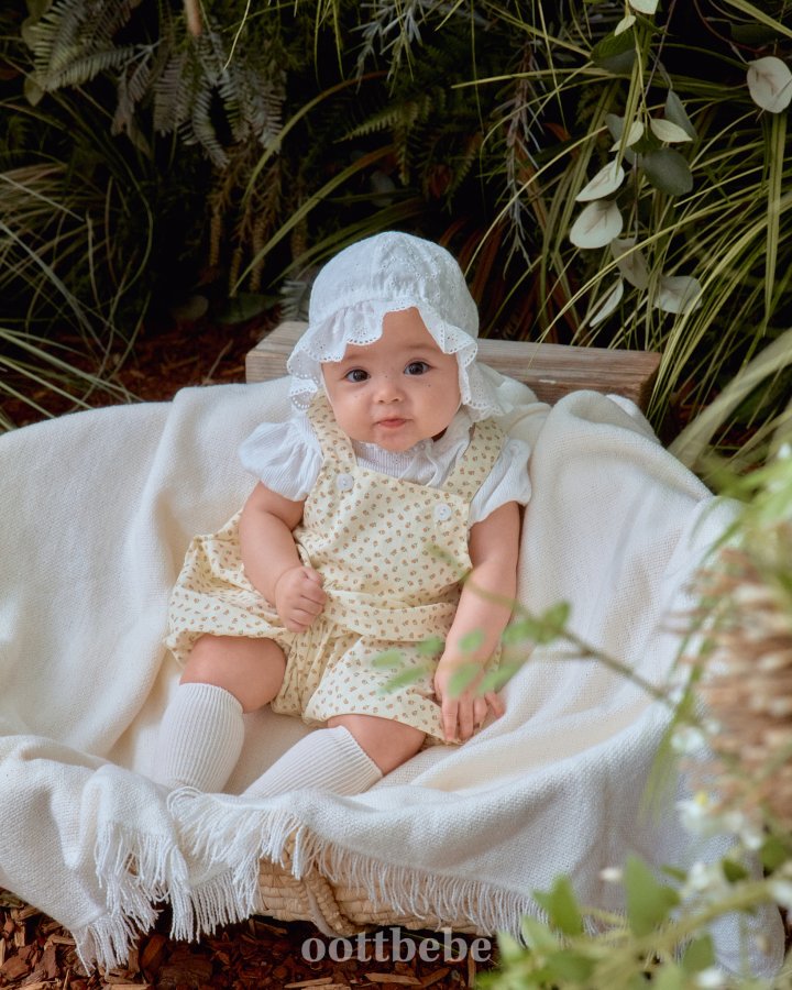 Oott Bebe - Korean Baby Fashion - #onlinebabyshop - Ricotta Balloon Overall Bodysuit - 11