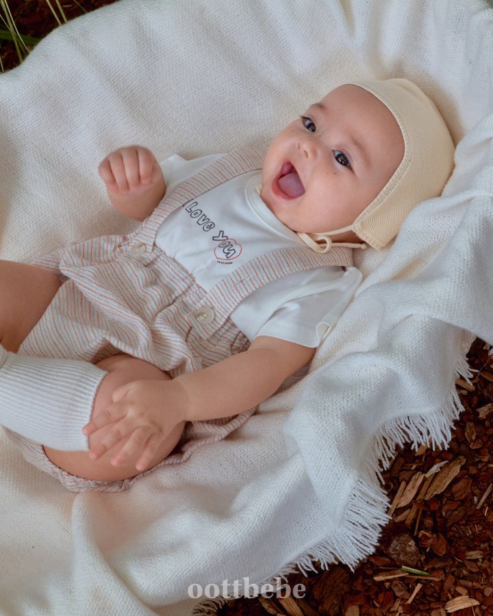 Oott Bebe - Korean Baby Fashion - #onlinebabyshop - Low Overall Bloomers - 11