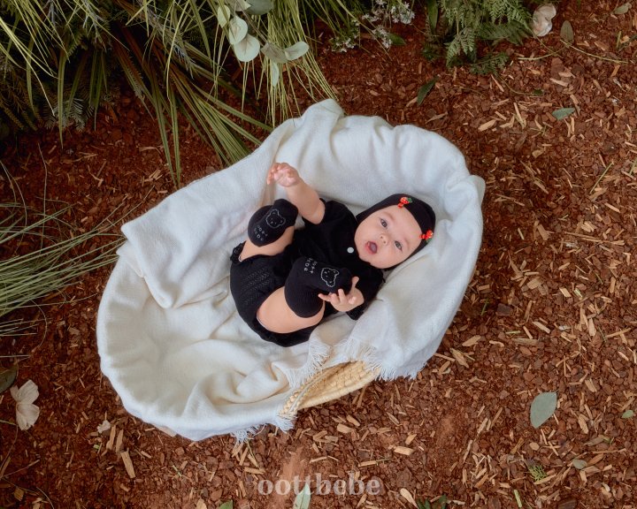 Oott Bebe - Korean Baby Fashion - #smilingbaby - Honey Bloomer Set - 7