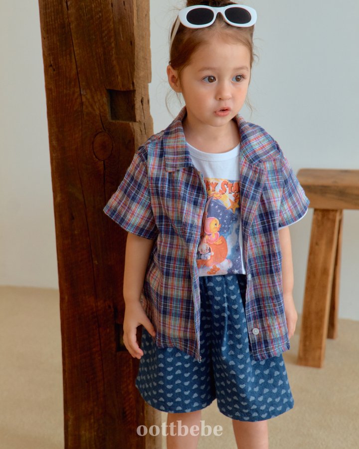 Oott Bebe - Korean Baby Fashion - #onlinebabyshop - Genji Denim Pants - 4