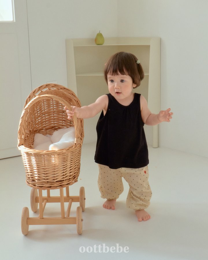 Oott Bebe - Korean Baby Fashion - #smilingbaby - Simply Ribbed Sleeveless - 7
