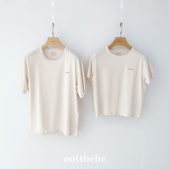 Oott Bebe - Korean Women Fashion - #momslook - Supima Tee (Adult) - 2