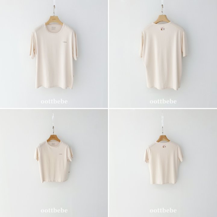 Oott Bebe - Korean Women Fashion - #womensfashion - Supima Tee (Adult) - 7