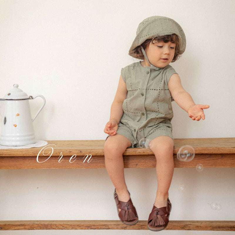 Oren - Korean Baby Fashion - #babyfashion - Eterno Embroidery Suit (Bebe) - 2