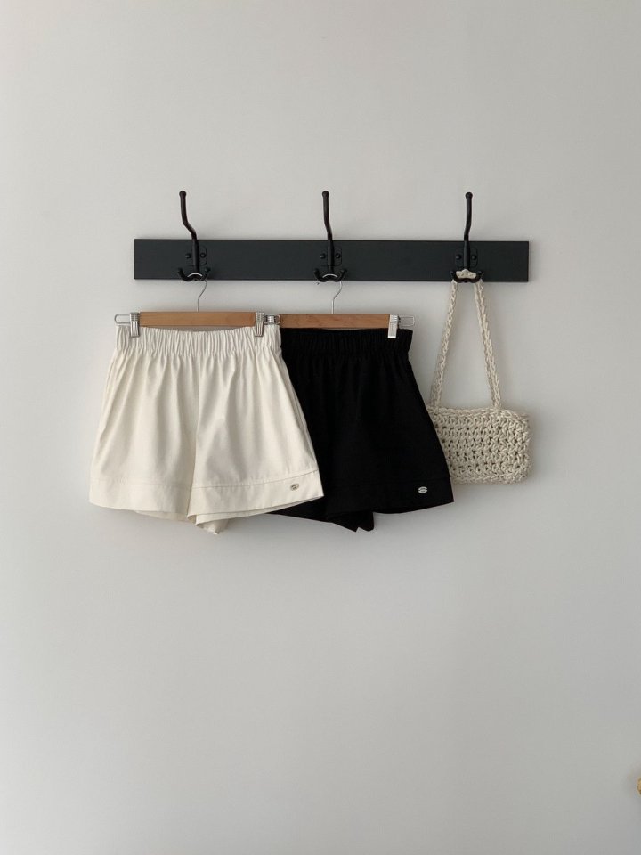 Osense - Korean Women Fashion - #womensfashion - Ray Cotton Mid-thigh Shorts