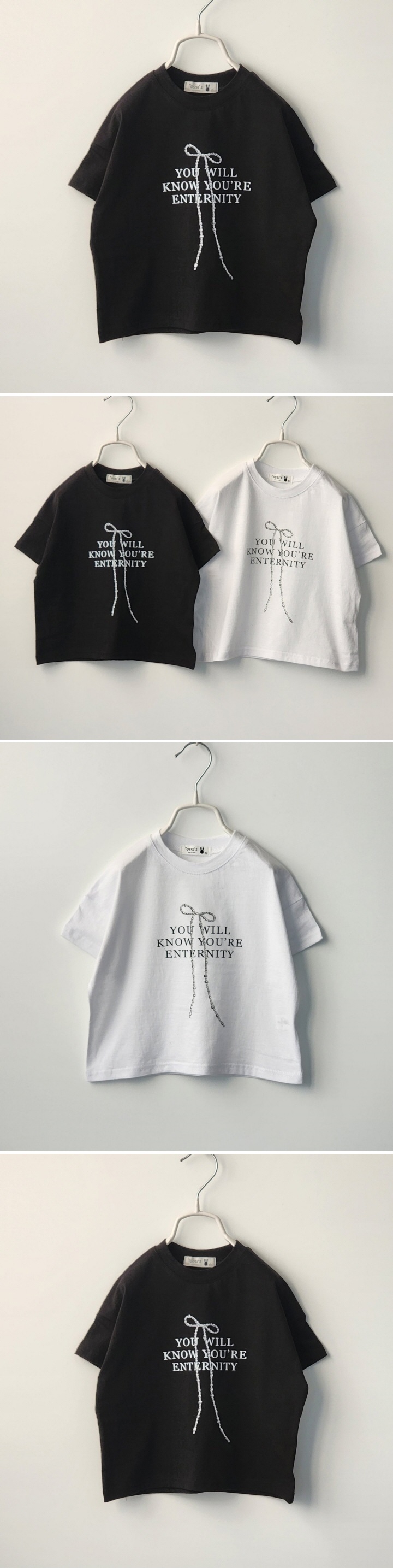 Ossi'i - Korean Children Fashion - #childofig - Beaded Ribbon Tee
