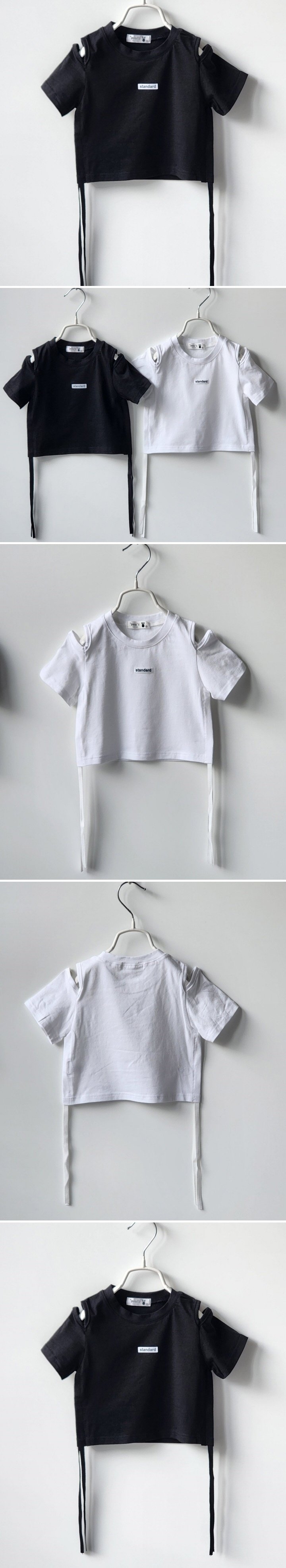 Ossi'i - Korean Children Fashion - #kidsstore - Side-Pleated Crop Tee