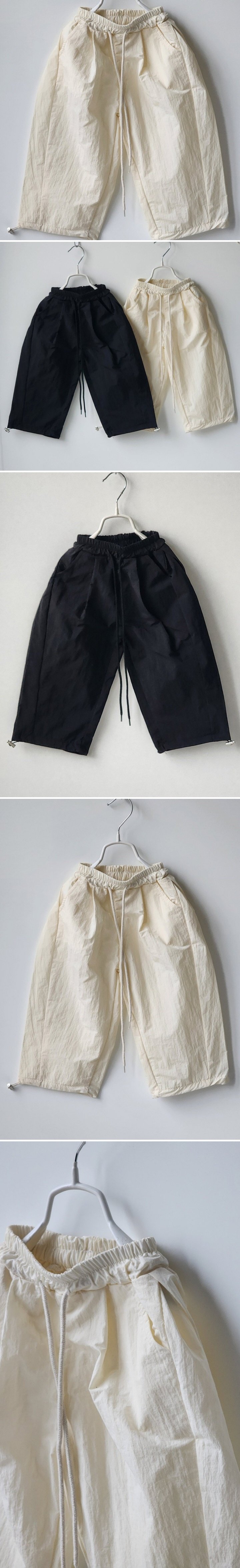 Ossi'i - Korean Children Fashion - #stylishchildhood - Washed Stretch Wide Pants