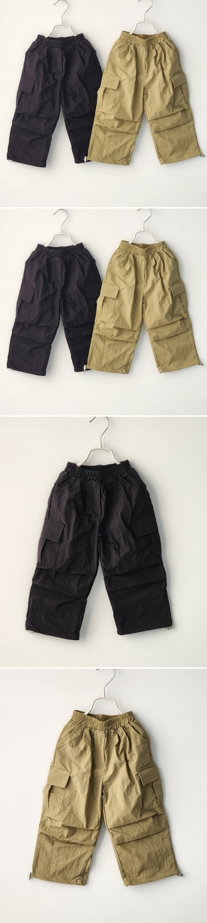 Ossi'i - Korean Children Fashion - #toddlerclothing - Washed Stretch Cargo Pants