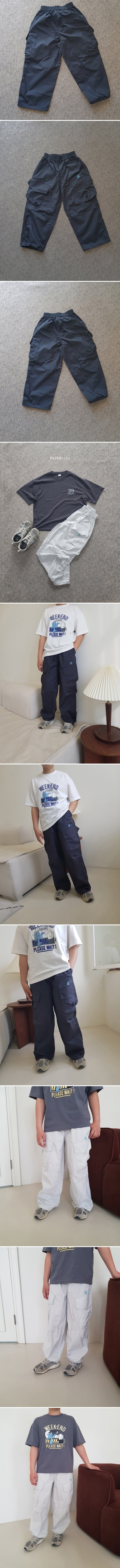 Paper - Korean Children Fashion - #discoveringself - Cotton Cargo Pants - 2
