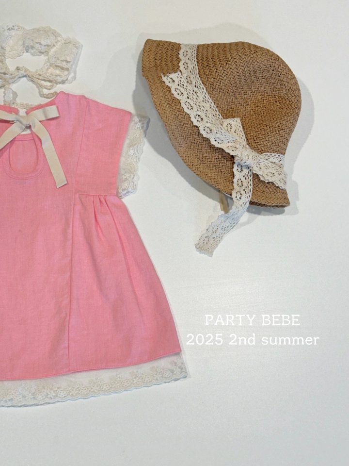Party Kids - Korean Children Fashion - #Kfashion4kids - Pink One-Piece - 11