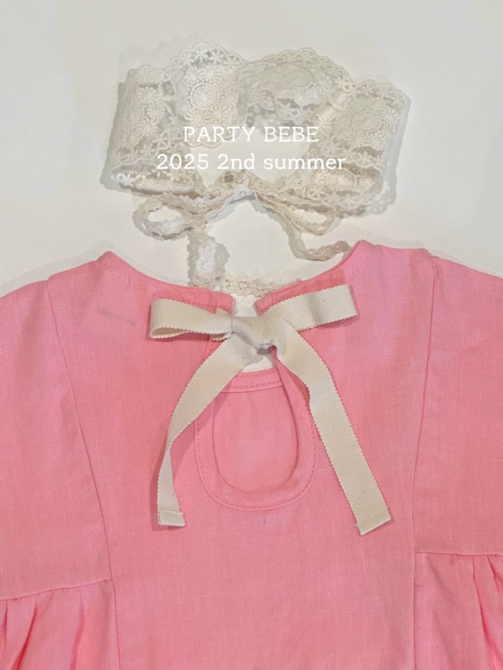Party Kids - Korean Children Fashion - #childofig - Pink One-Piece - 3