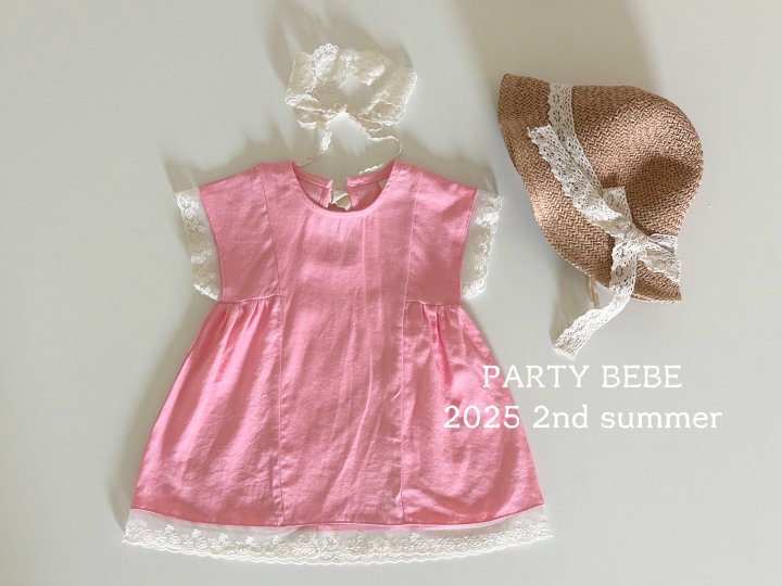 Party Kids - Korean Children Fashion - #childofig - Pink One-Piece - 4
