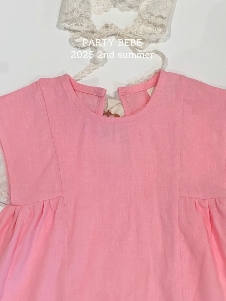 Party Kids - Korean Children Fashion - #fashionkids - Pink One-Piece - 7