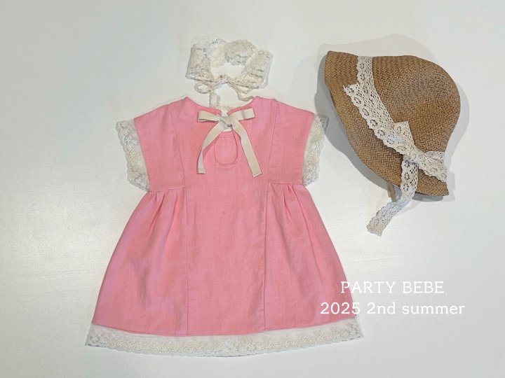 Party Kids - Korean Children Fashion - #kidzfashiontrend - Pink One-Piece - 10