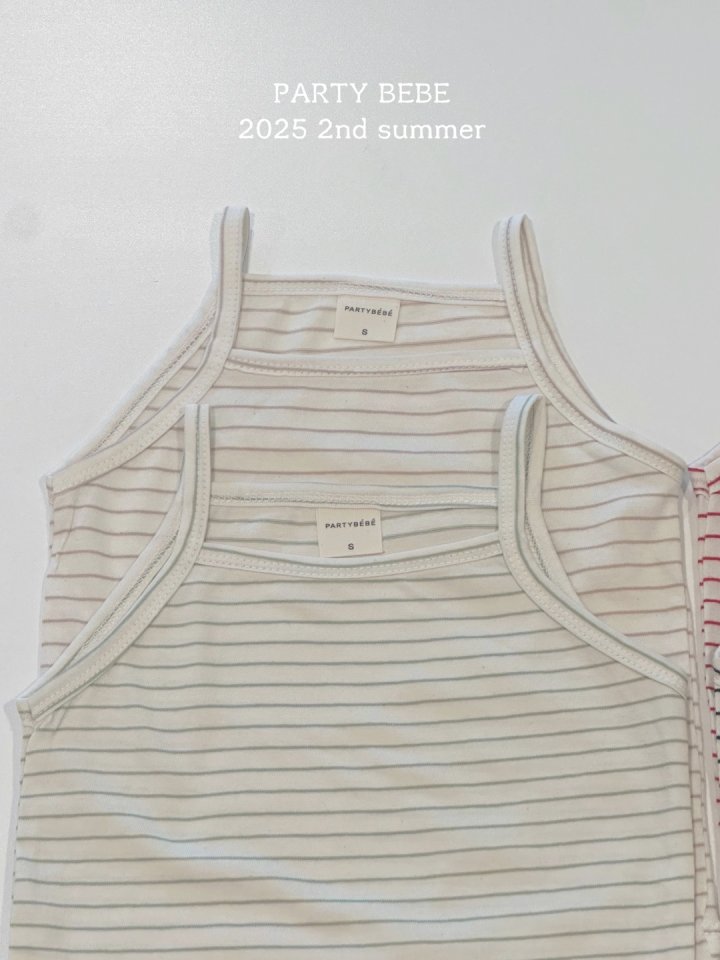 Party Kids - Korean Children Fashion - #kidzfashiontrend - May Strap Sleeveless - 2