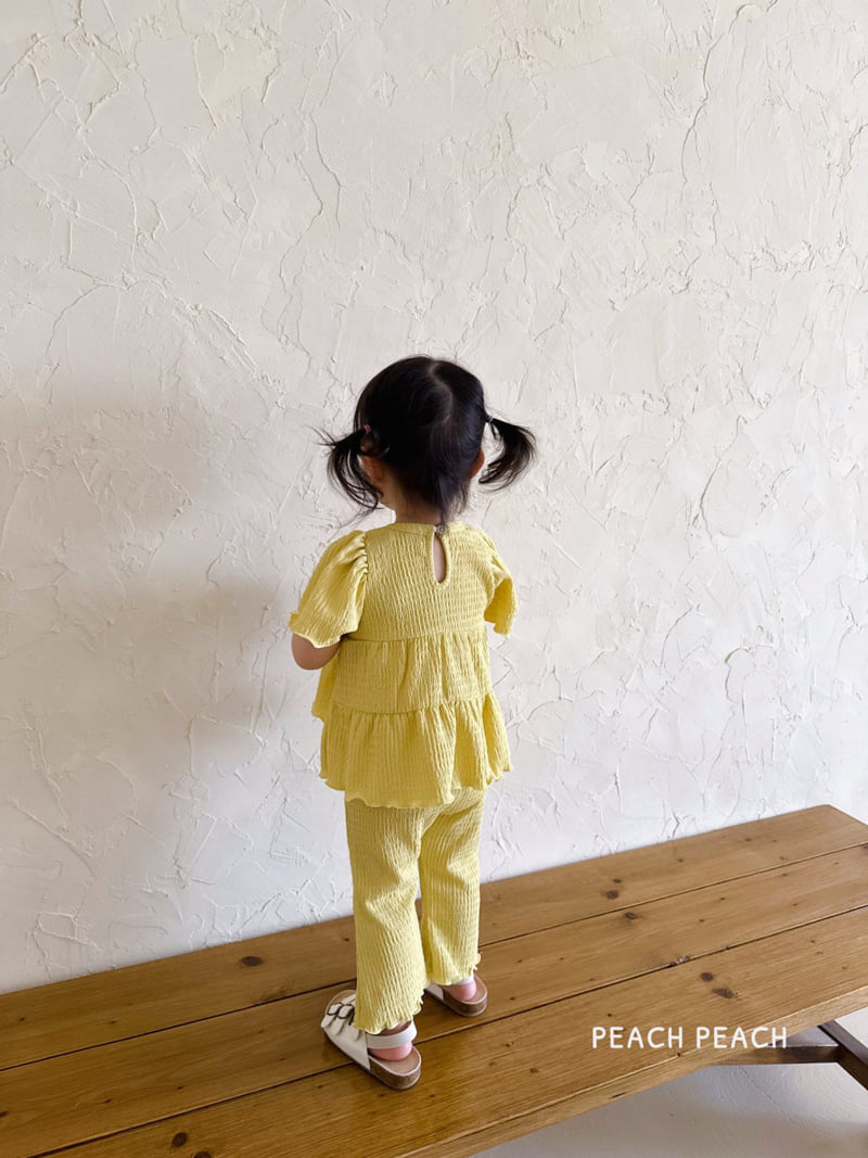 Peach Peach - Korean Children Fashion - #kidzfashiontrend - Melody Set - 4