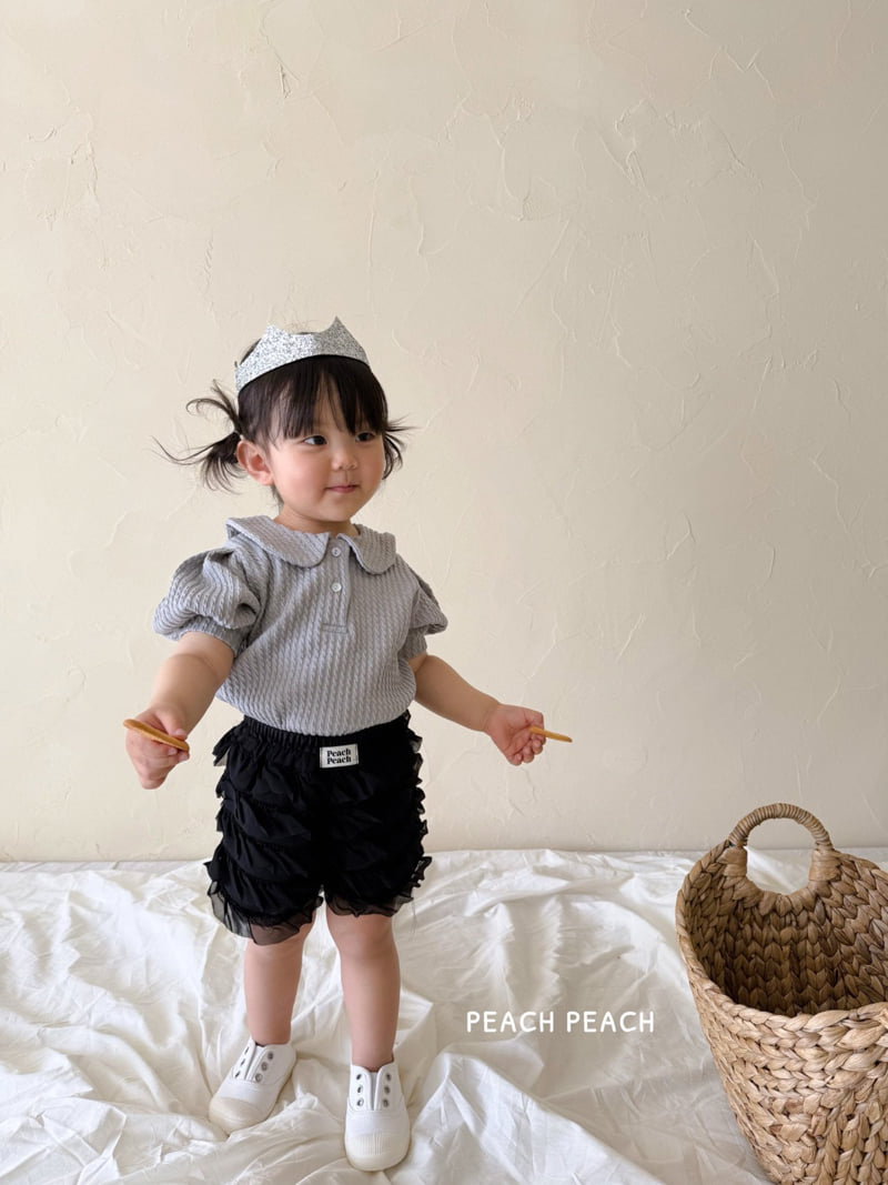Peach Peach - Korean Children Fashion - #childofig - Sailor Knit Tee - 7