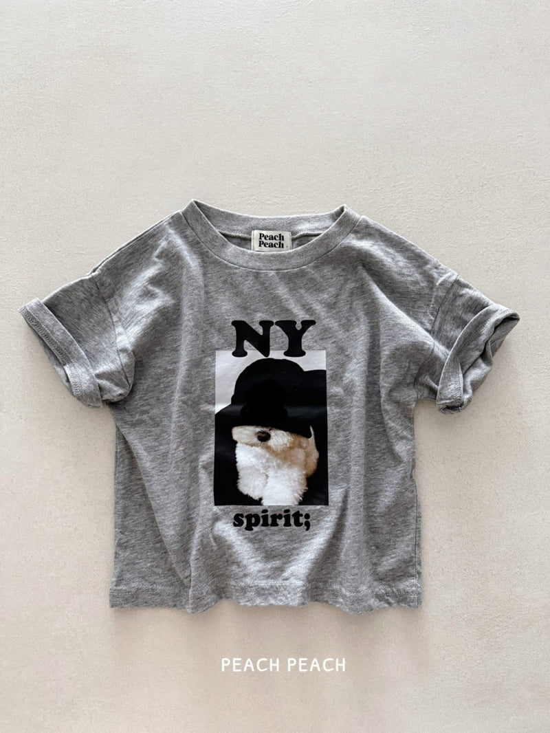 Peach Peach - Korean Children Fashion - #childofig - NY Tee - 6