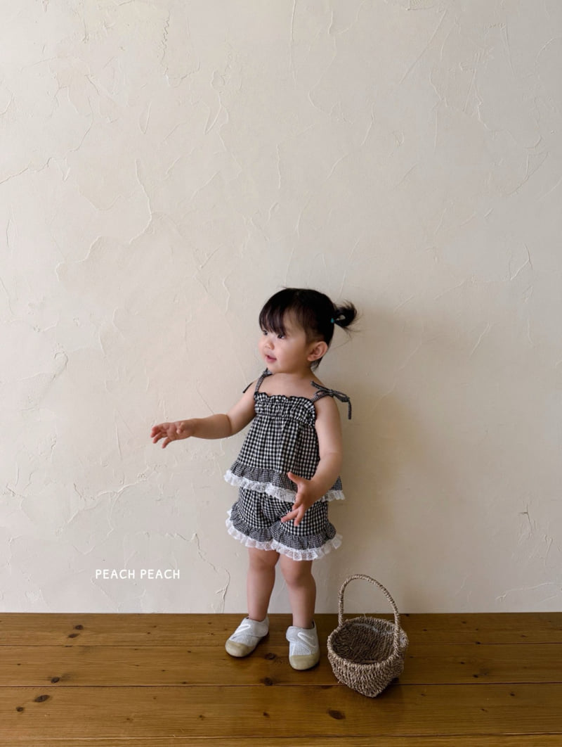 Peach Peach - Korean Children Fashion - #fashionkids - Hachi Set - 2