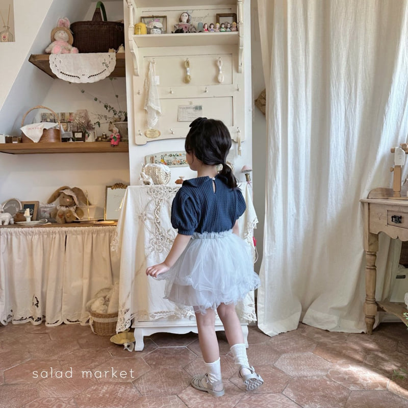 Peach Peach - Korean Children Fashion - #fashionkids - Sailor Knit Tee - 11