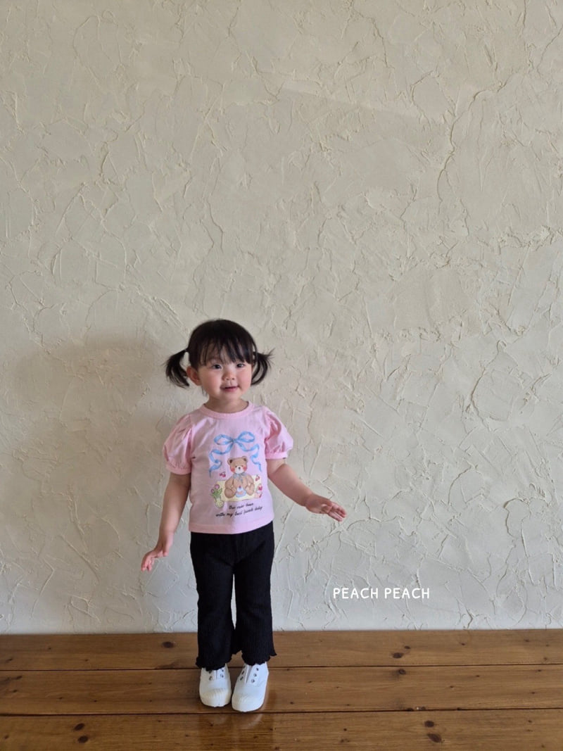 Peach Peach - Korean Children Fashion - #fashionkids - Picnic Tee - 7