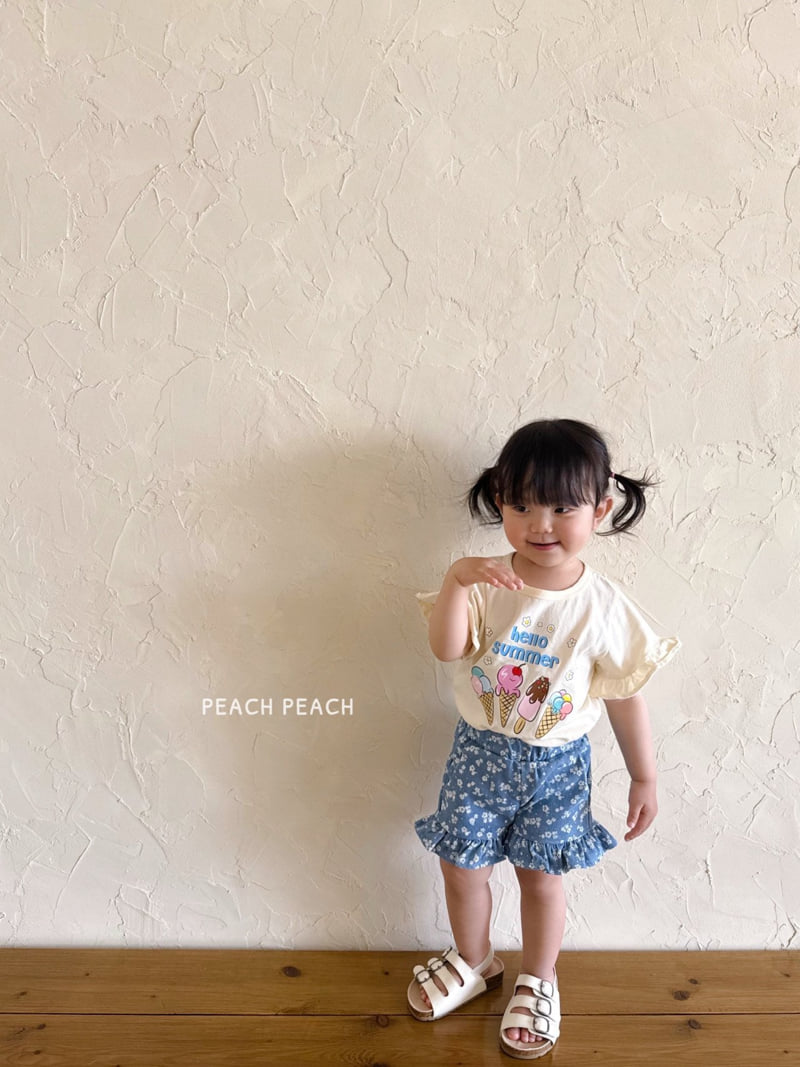 Peach Peach - Korean Children Fashion - #fashionkids - Ice Cream Tee - 6