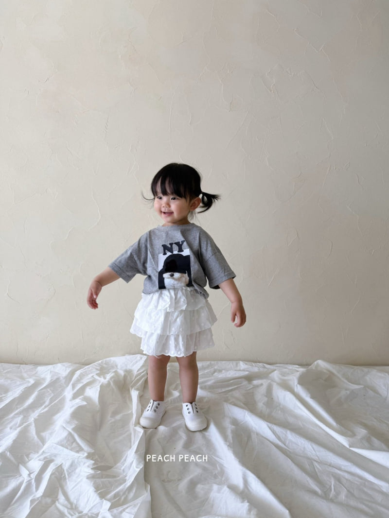 Peach Peach - Korean Children Fashion - #discoveringself - Cloud Skirt - 4