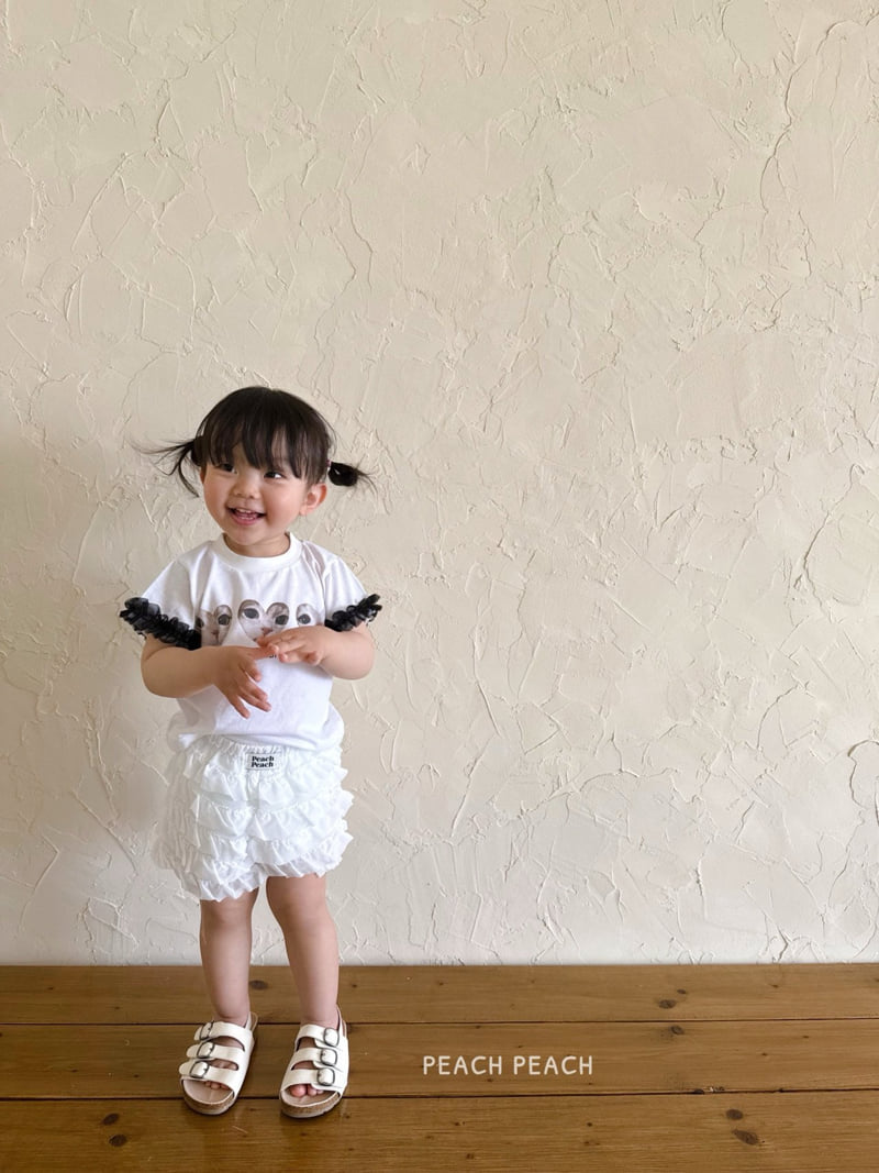 Peach Peach - Korean Children Fashion - #fashionkids - Choux Cream Pants - 4