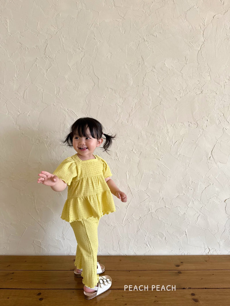Peach Peach - Korean Children Fashion - #kidsstore - Melody Set - 2