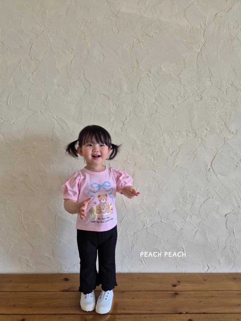 Peach Peach - Korean Children Fashion - #kidsstore - Picnic Tee - 9