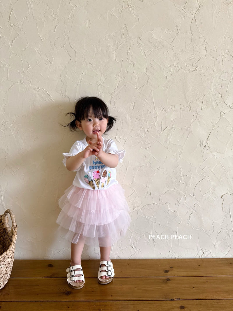 Peach Peach - Korean Children Fashion - #kidsstore - Mimi Skirt - 7