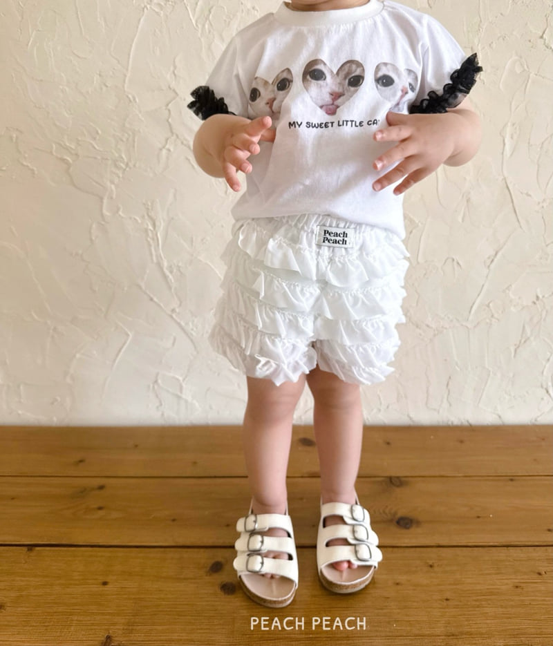 Peach Peach - Korean Children Fashion - #kidsstore - Choux Cream Pants - 5