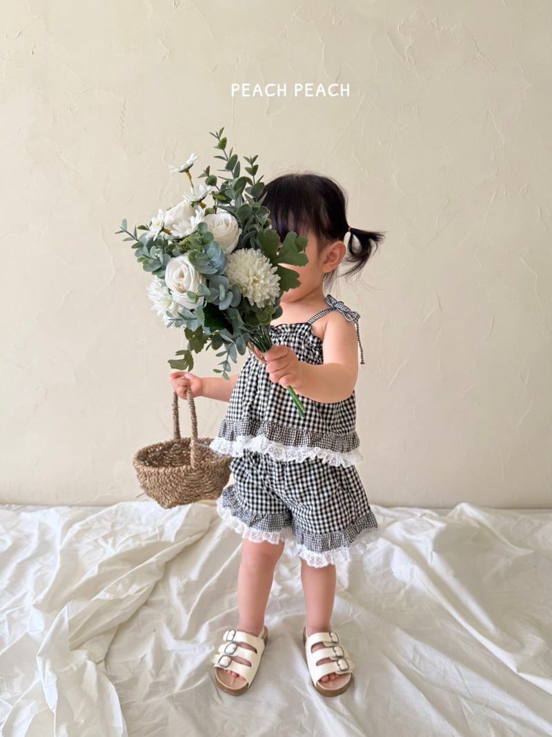 Peach Peach - Korean Children Fashion - #kidzfashiontrend - Hachi Set - 5