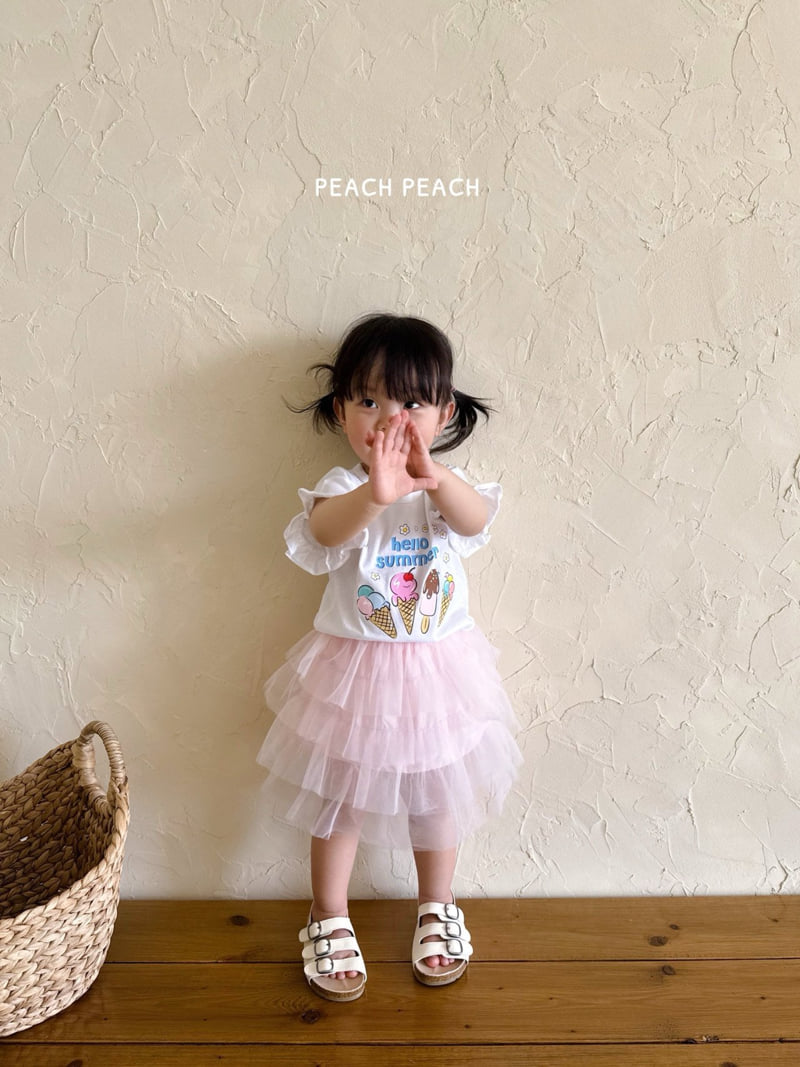 Peach Peach - Korean Children Fashion - #kidzfashiontrend - Mimi Skirt - 8