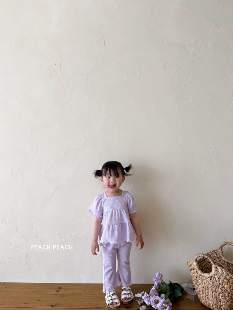 Peach Peach - Korean Children Fashion - #littlefashionista - Melody Set - 5