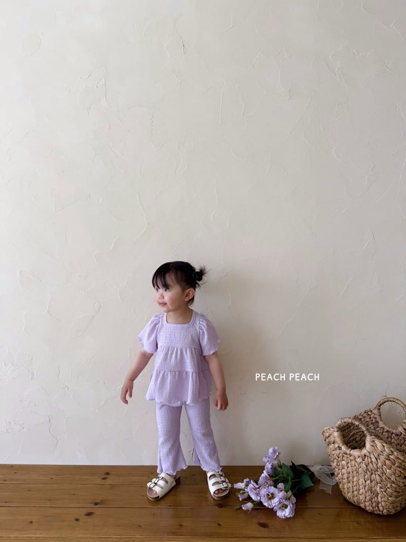 Peach Peach - Korean Children Fashion - #magicofchildhood - Melody Set - 6