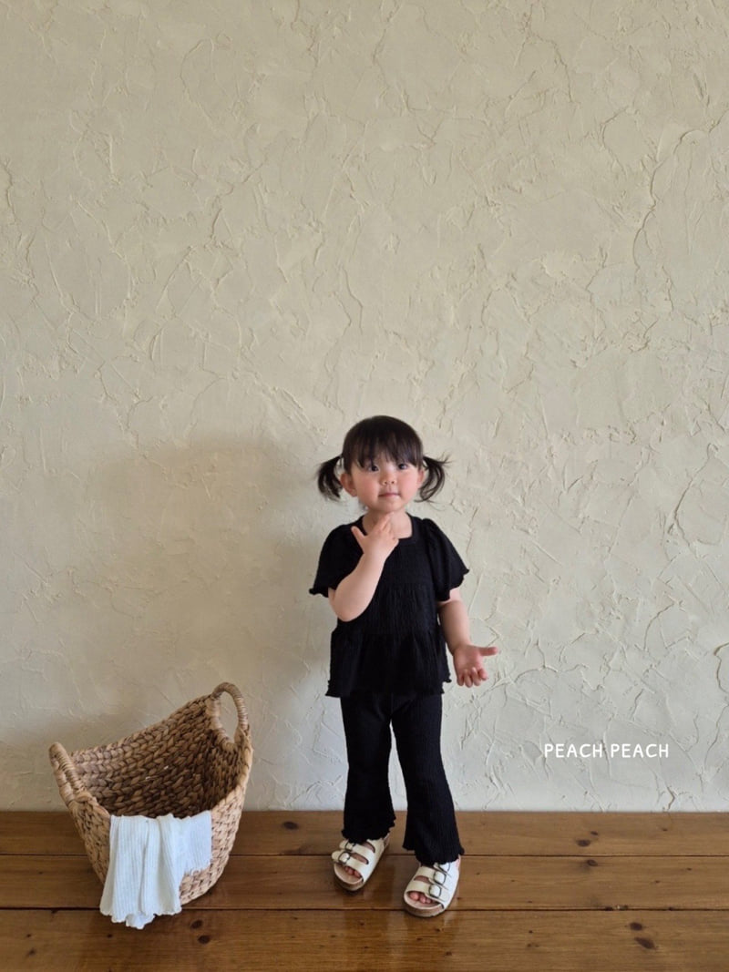 Peach Peach - Korean Children Fashion - #prettylittlegirls - Melody Set - 8