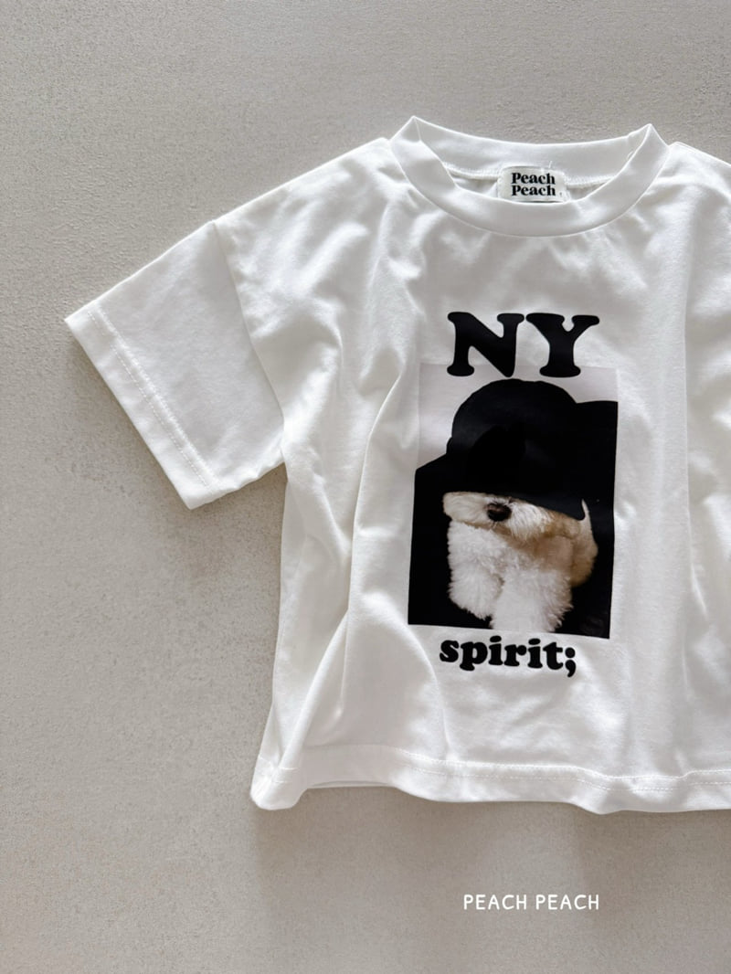 Peach Peach - Korean Children Fashion - #minifashionista - NY Tee - 4