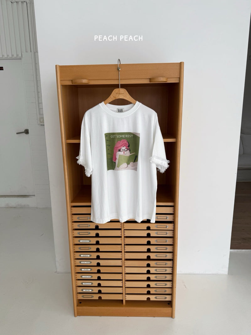 Peach Peach - Korean Women Fashion - #momslook - Adult Tee - 3