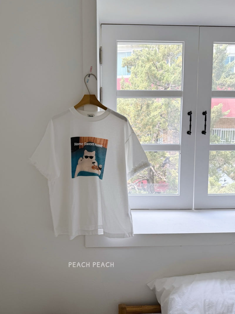 Peach Peach - Korean Women Fashion - #momslook - Adult Tee - 5