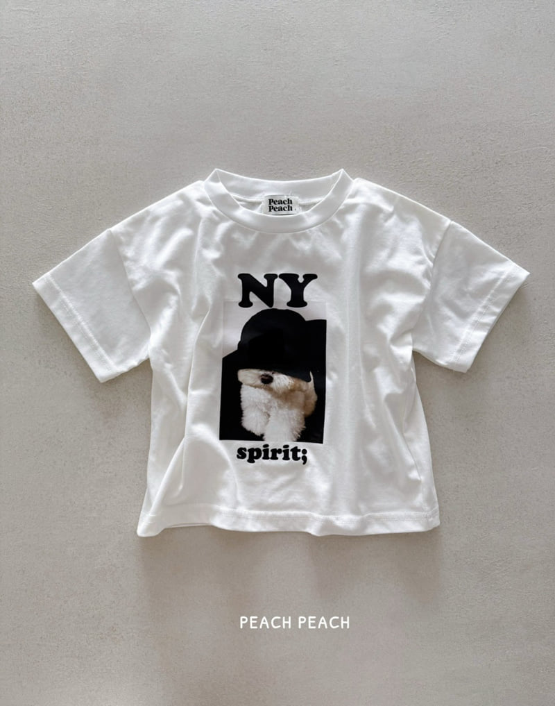 Peach Peach - Korean Women Fashion - #momslook - NY Tee (Adult) - 3