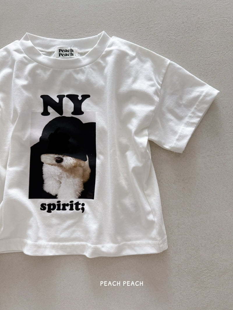 Peach Peach - Korean Women Fashion - #momslook - NY Tee (Adult) - 5