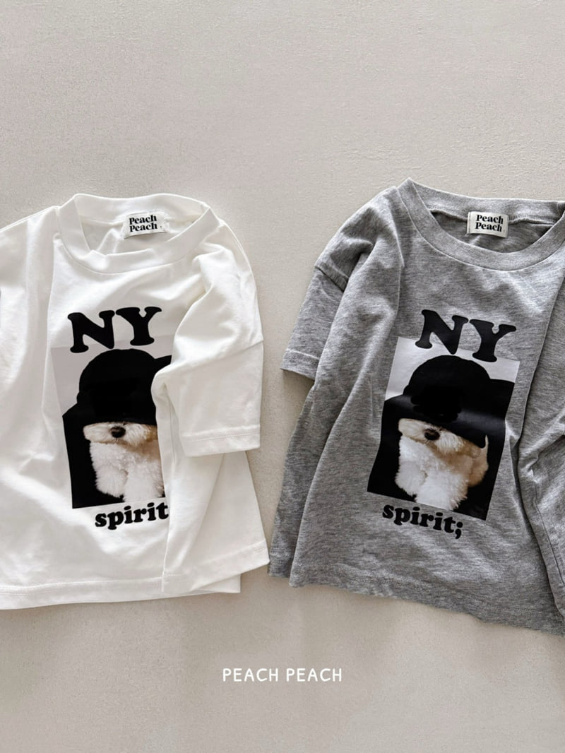 Peach Peach - Korean Women Fashion - #vintageinspired - NY Tee (Adult) - 7